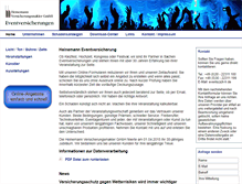 Tablet Screenshot of eventversicherungen.com